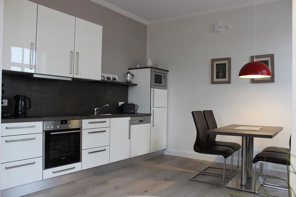 Altstadt Wohnung 1 "Luetje Hoern" Borkum Quarto foto